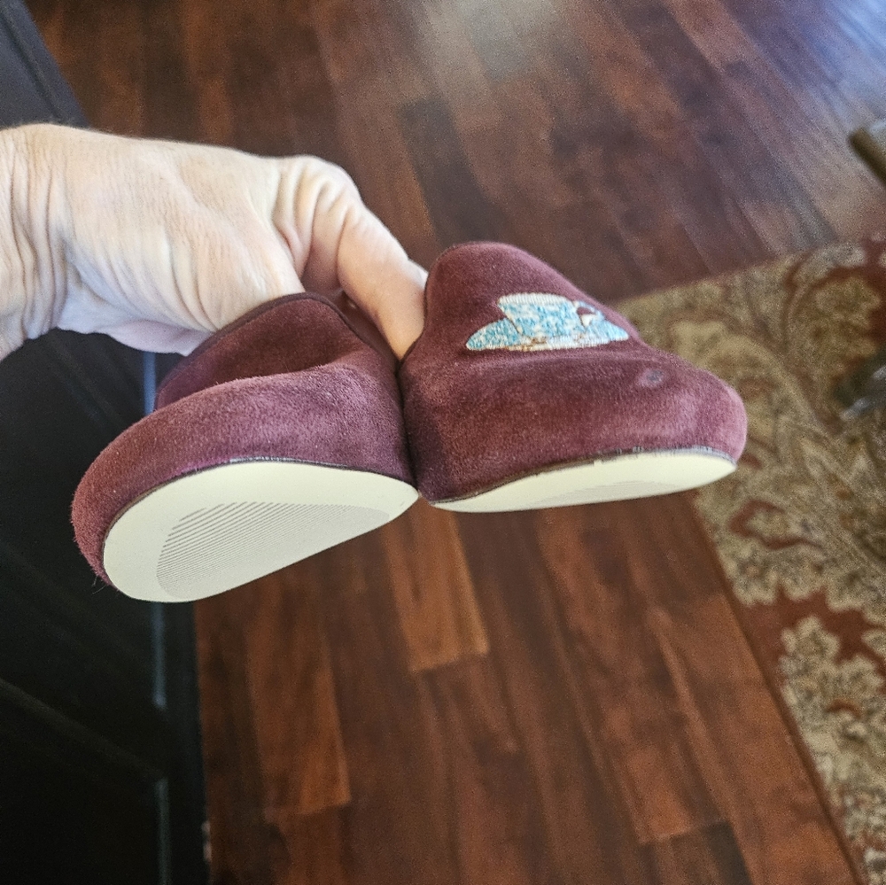 Talbots Chinoiserie Teacup Loafers, Rare, Never‎ Worn - Picture 7 of 9